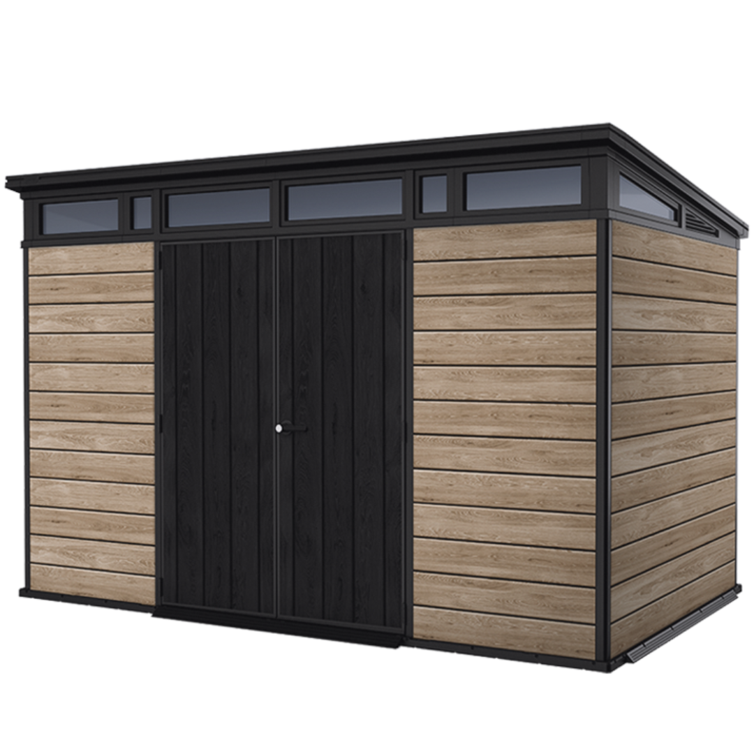 6_43f8f23d-e0ad-4fed-8aac-b6f4d775ec50 Signature Collection: 11x7ft (3.4m x 2.1m) Shed Ashwood - Image 1